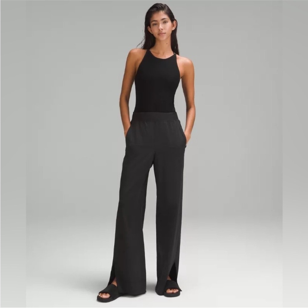 EUC LULULEMON HIGH RISE STRETCH WOVEN PANT